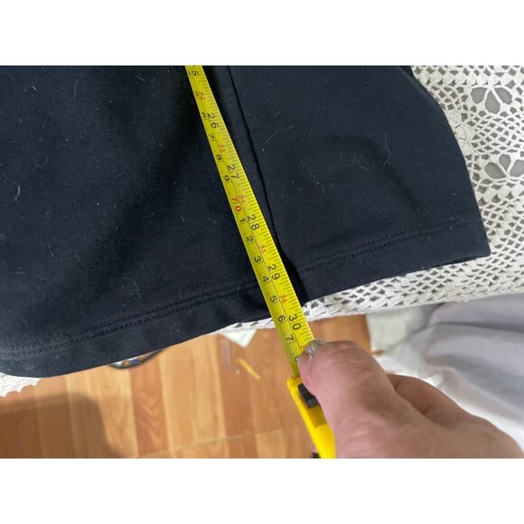 Ralph Lauren Womens Black Drawstring Sweatpants With Back Zip Pocket L - Picture 8 of 9